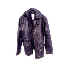 DIESEL HUNTING LEATHER JACKET